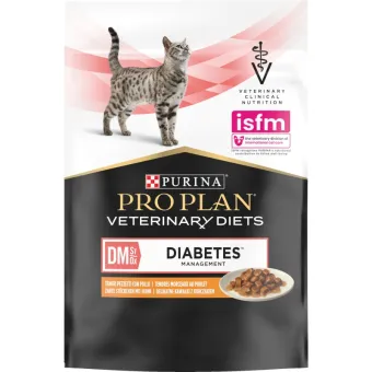 Proplan New Diet DM Pollo Gatto 10x85 gr