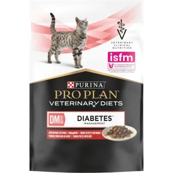 Cat Proplan Diet DM Busta Manzo Diabete 85g