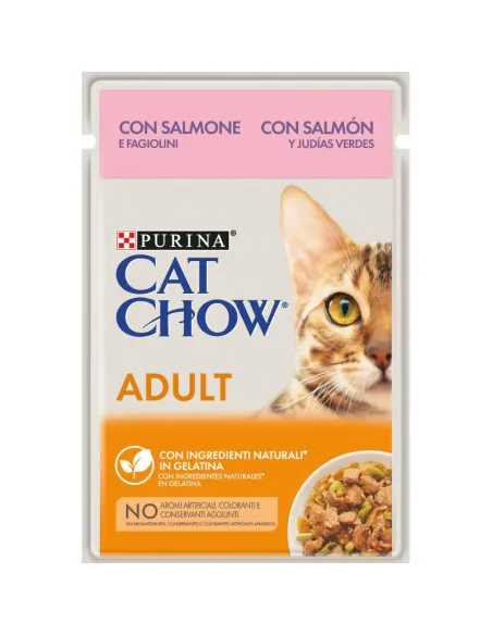 Purina Cat Chow Salmone Fagiolini Busta 85g
