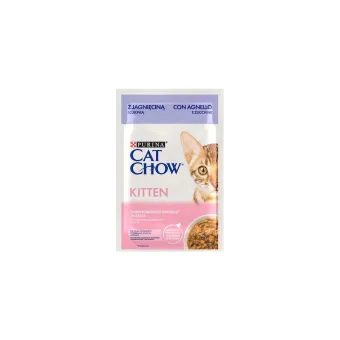 Purina Cat Chow Kitten Agnello Zucchine Busta 85g