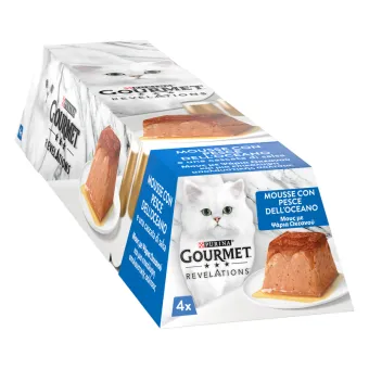 Cat Gourmet Revelations Mousse Pesce Oceano 4x57g