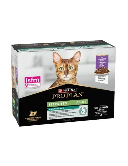 Cat Proplan Multip Steril Anatra 10x85