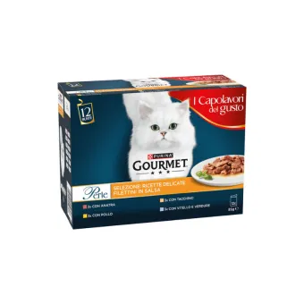 Gourmet Perle Anatra Gatto 12x85g