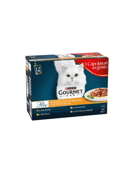 Gourmet Perle Anatra Gatto 12x85g