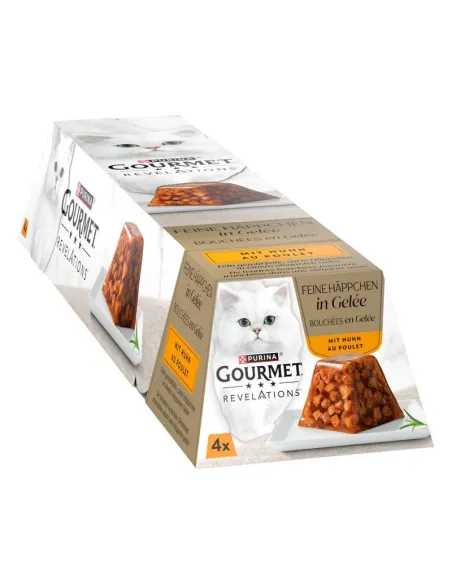 Cat Gourmet Revelations Bocconcini Gel Pollo 4x57g