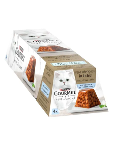 Cat Gourmet Revelations Bocconcini Gel Pesce B. 4x57g