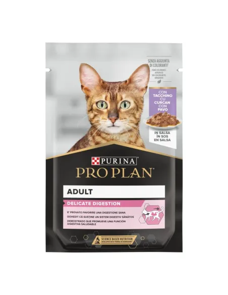 Cat Proplan Adult 7+ Tacchino Salsa 85g Busta