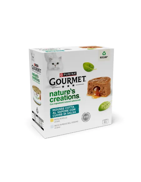 Cat Gourmet Nature Creations Mousse 8x85g