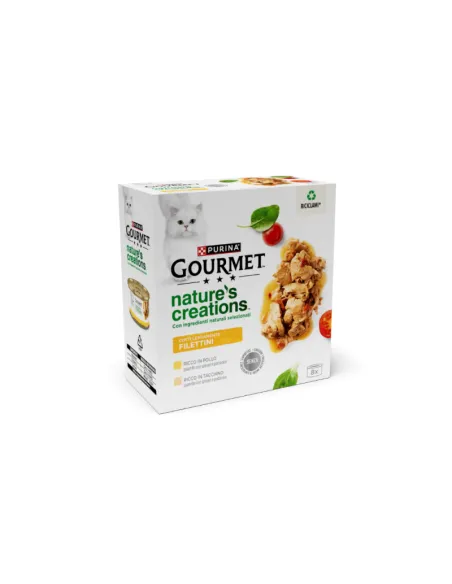 Gourmet Nature's Creations Filettini Gatto 8x85g
