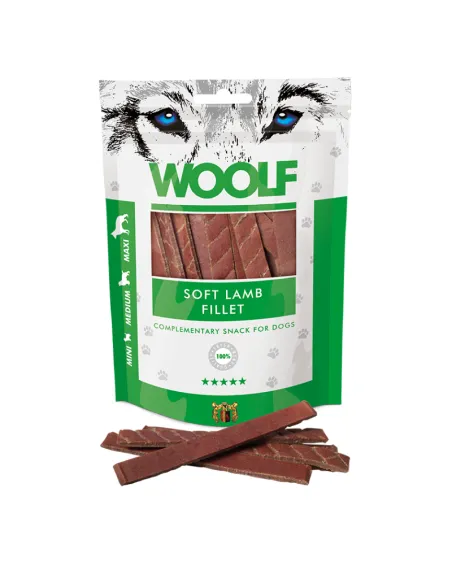 Woolf Dog Snack Filetto di Agnello 100 gr