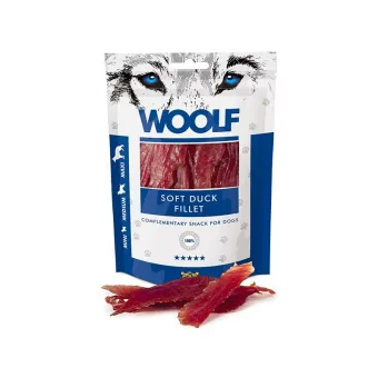 Woolf Dog Snack Filetto di Anatra Essiccata 100 g