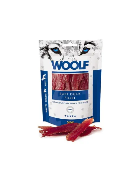 Woolf Dog Snack Filetto di Anatra Essiccata 100 g