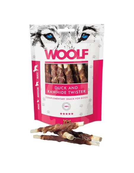 Woolf Dog Snack Rotolino Anatra Pelle Grigliata 100 g