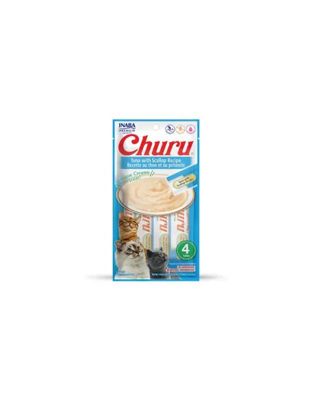 Cat Snack Ciao Churu Tonno e Capasanta 4x14g