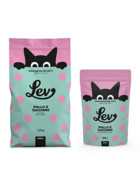 Natural Line Lev Kitten Pollo e Tacchino 300 g
