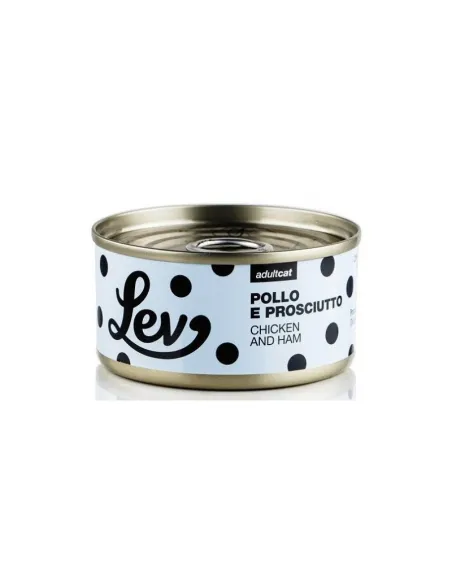 Natural Line Cat Lev Pollo e Prosciutto 70g