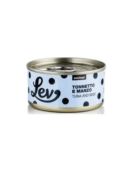 Cat Lev Tonnetto e Manzo 70g