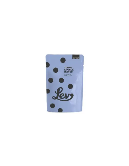 Cat Lev Busta Steril Tonno e Pesce Bianco 60 g