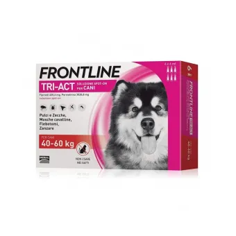 Frontline Tri-Act Cane XL 40-60 kg 6 pipette