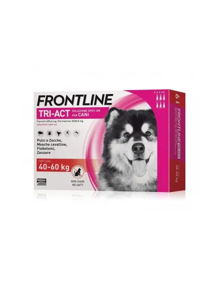 Frontline Tri-Act Cane XL 40-60 kg 6 pipette