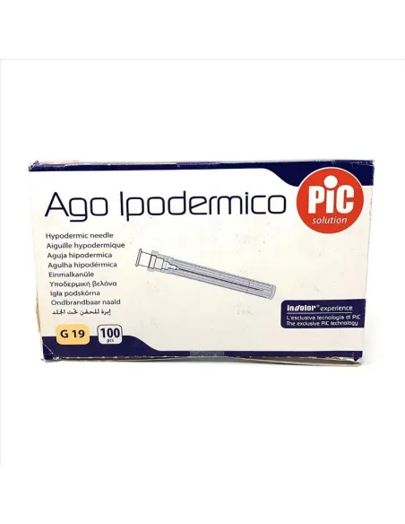 Ago Ipodermico 19G x 1" Pic 1 pz