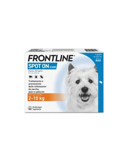 Frontline Spot On Cani Piccoli 2-10 3 Pi P