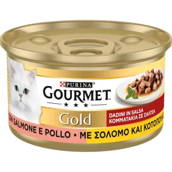 Gourmet Gold Cig Salmone Pollo 85 g