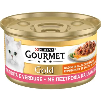 Gourmet Gold Cig Trota Verdure 85 g
