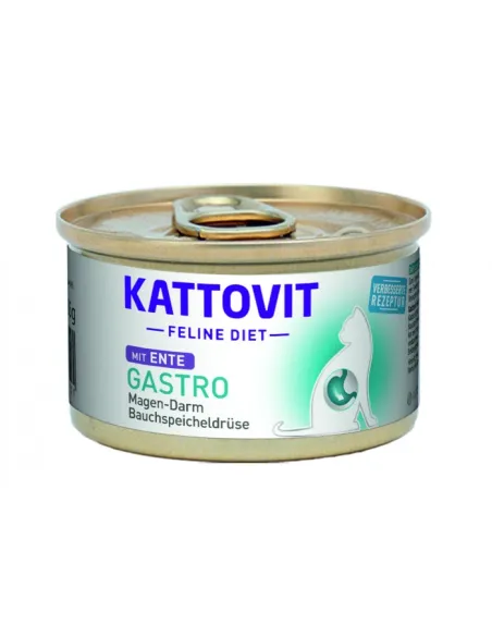 Kattovit Gatto Latt Gastro Anatra 85 gr