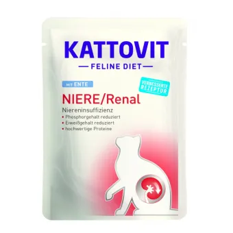 Kattovit Gatto Renal Anatra Bst 85 gr