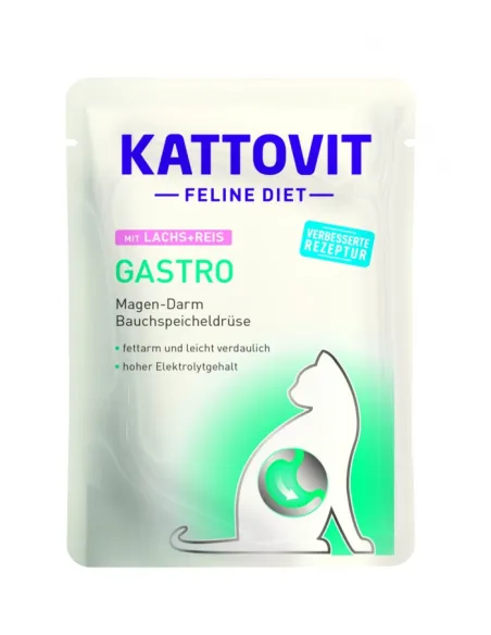 Kattovit Gastro Salmone Gatto 85 gr