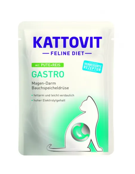 Kattovit Gastro Tacchino Gatto 85 gr
