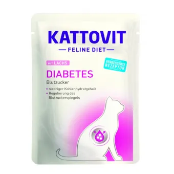 Kattovit Gatto Diabete Salmone Bst 85 gr