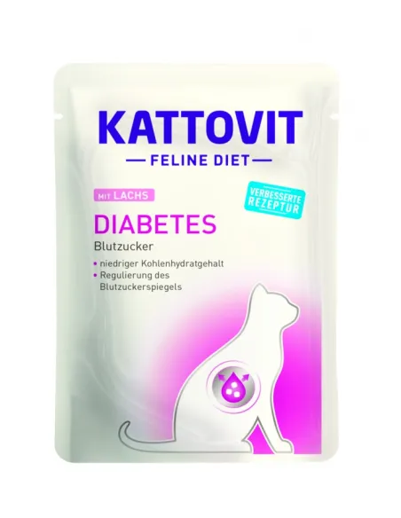 Kattovit Gatto Diabete Salmone Bst 85 gr