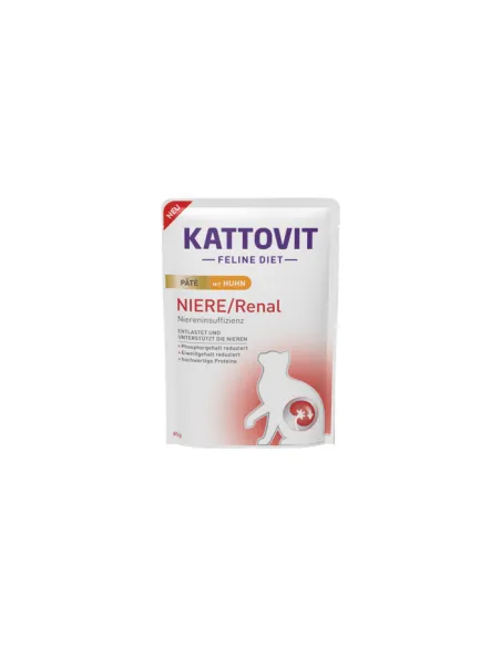 Kattovit Paté Renal Pollo Busta Gatto 85g
