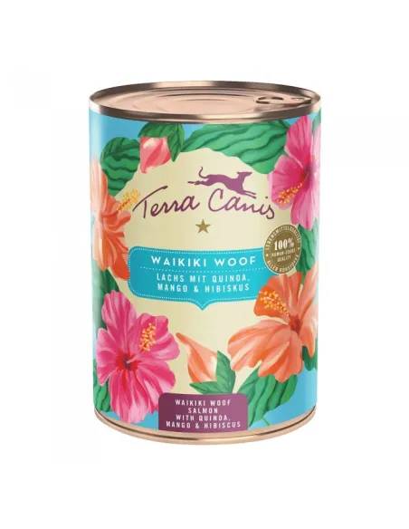Terra Canis Flower Waikiki Woof Salmone 400g