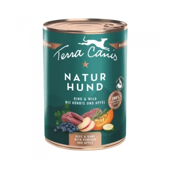 Terra Canis Naturhund Manzo e Selvaggina 400g