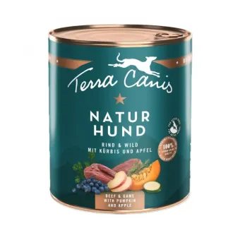 Terra Canis Naturhund Manzo e Selvaggina 800g
