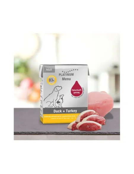 Platinum Dog Menu Anatra e Tacchino 375 g