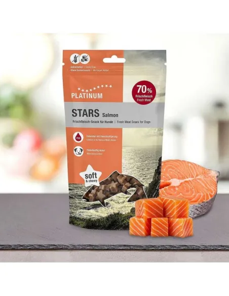 Platinum Stars Salmon Snack 185 gr