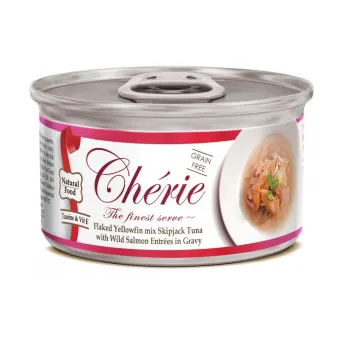 Cherie Mix Tonno Albacora Salmone Salsa 80g