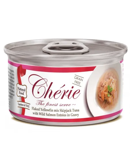 Cherie Mix Tonno Albacora Salmone Salsa 80g