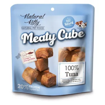 Natural Kitty Cubetti di Tonno 60 g