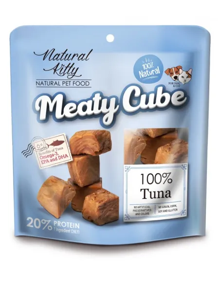 Natural Kitty Cubetti di Tonno 60 g