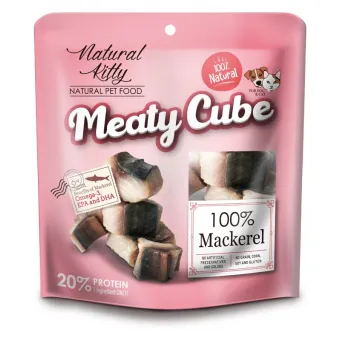 Natural Kitty Cubetti di Sgombro 60 g