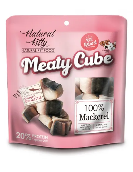 Natural Kitty Cubetti di Sgombro 60 g