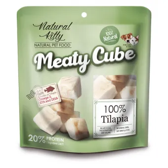 Natural Kitty Cubetti di Tilapia 50 gr