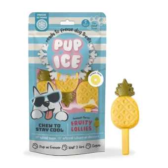 Pup Ice Fruity Lollies - Pineapple 3pk 90 gr