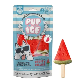 Pup Ice Fruity Lollies - Watermelon 3pk 90 gr