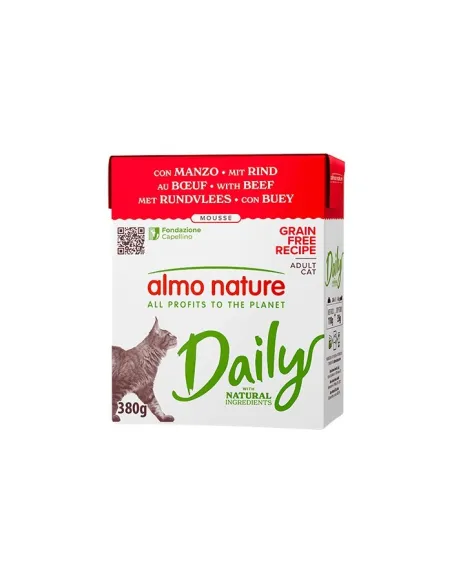 Almo Cat Daily Tetra Manzo 380g
